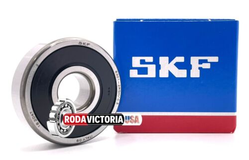 SKF 6301 2RS/ C3GJN Deep Groove Ball Bearing, Rubber Sealed 12x37x12 mm
