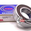 NSK MADE IN JAPAN 6206 DDU Ball Bearing 30x62x16 Deep Groove Ball Bearing