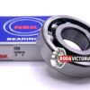 NSK 6306 Deep Groove Ball Bearing, Open, No Seals 30x72x19 mm - Image 2