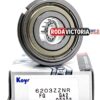 KOYO JAPAN 6203-ZZ NR Ball Bearing 17x40x12MM Double Shielded Seal w/ Snap Ring - Image 2