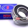 NSK JAPAN 6205-16-2RS 1" C3 Ball Bearing Supreme Rubber Sealed 25.4x52x15 mm 25T