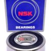 NSK 6307VV CM Bearing Rubber Seals 35x80x21 mm 6307DDU 2RS C3 6307RS NON CONTACT - Image 2
