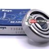 Koyo MADE IN JAPAN 7304B Angular contact ball bearing, 20x52x15 mm