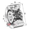 INA/Schaeffler Technologies ZKLF2575-2RS-PE ANG. CONT. THR. BALL, DOUB. D. 25x75 - Image 5