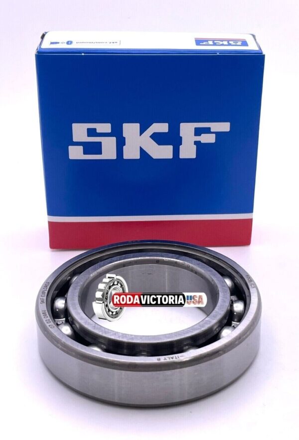 SKF 6008 DEEP GROOVE BALL BEARING, OPEN TYPE, NO SEALS 40x68x15 mm - Image 2