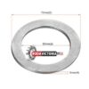 INA AS5070 Thin Thrust Roller Bearing Washer, Metric, 50mm ID, 70mm OD, 1mm - Image 2