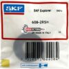 SKF 608 - 2RS Deep Groove Ball Bearings 8x22x7 mm 608 RS 100% SKF 608DDU