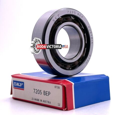 SKF 7205 BECBP Angled Ball Bearing 25x52x15 mm 100% GENUINE