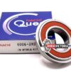 NACHI 6006 2NSE NR BALL BEARING, RUBBER SEALED + SNAP RING 30x55x13mm
