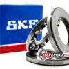 SKF 51307 Thrust Ball Bearings 35x68x24mm. - Image 3
