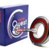 NACHI 6006 2NSE NR BALL BEARING, RUBBER SEALED + SNAP RING 30x55x13mm - Image 2