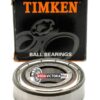 TIMKEN USA 6004 ZZ DEEP GROOVE BALL BEARING, METAL SHIELDED 20x42x12mm - Image 2