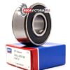 SKF 3306 A 2RS1TN9/C3 MT33 Double Row Angular Contact Ball Bearing 30x72x30.2mm - Image 3