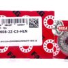 FAG 608-ZZ C3 Ball Bearing 8x22x7 Dual Shielded Metal Chrome Skateboard 608Z - Image 3