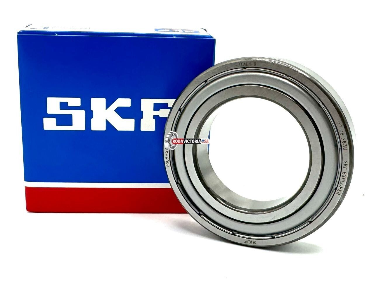PGN (10 Pack) R6-2RS Bearing - Lubricated Chrome Steel Sealed Ball...