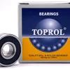 ZEN MR686 2RS Deep Groove Ball Bearing, Rubber Sealed 6x13x5 mm