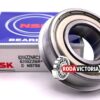 NSK 6205 ZZNR/C3 Double Metal Shielded + SNAP RING Ball Bearings 25x52x15mm