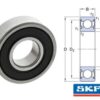 50PCS. SKF 608-2RSLTN9/LHT23 Deep Groove Ball Bearings 8x22x7 mm SKF - Image 2