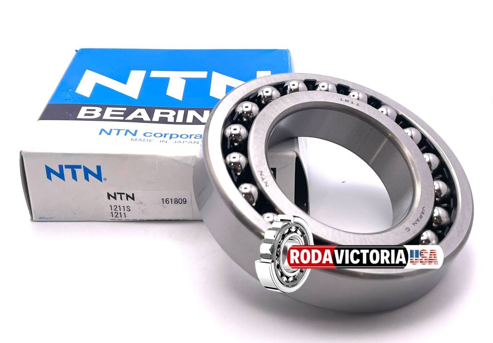 NTN 1211S Self-aligning ball bearings Size (mm) : 55x100x21 - Image 4