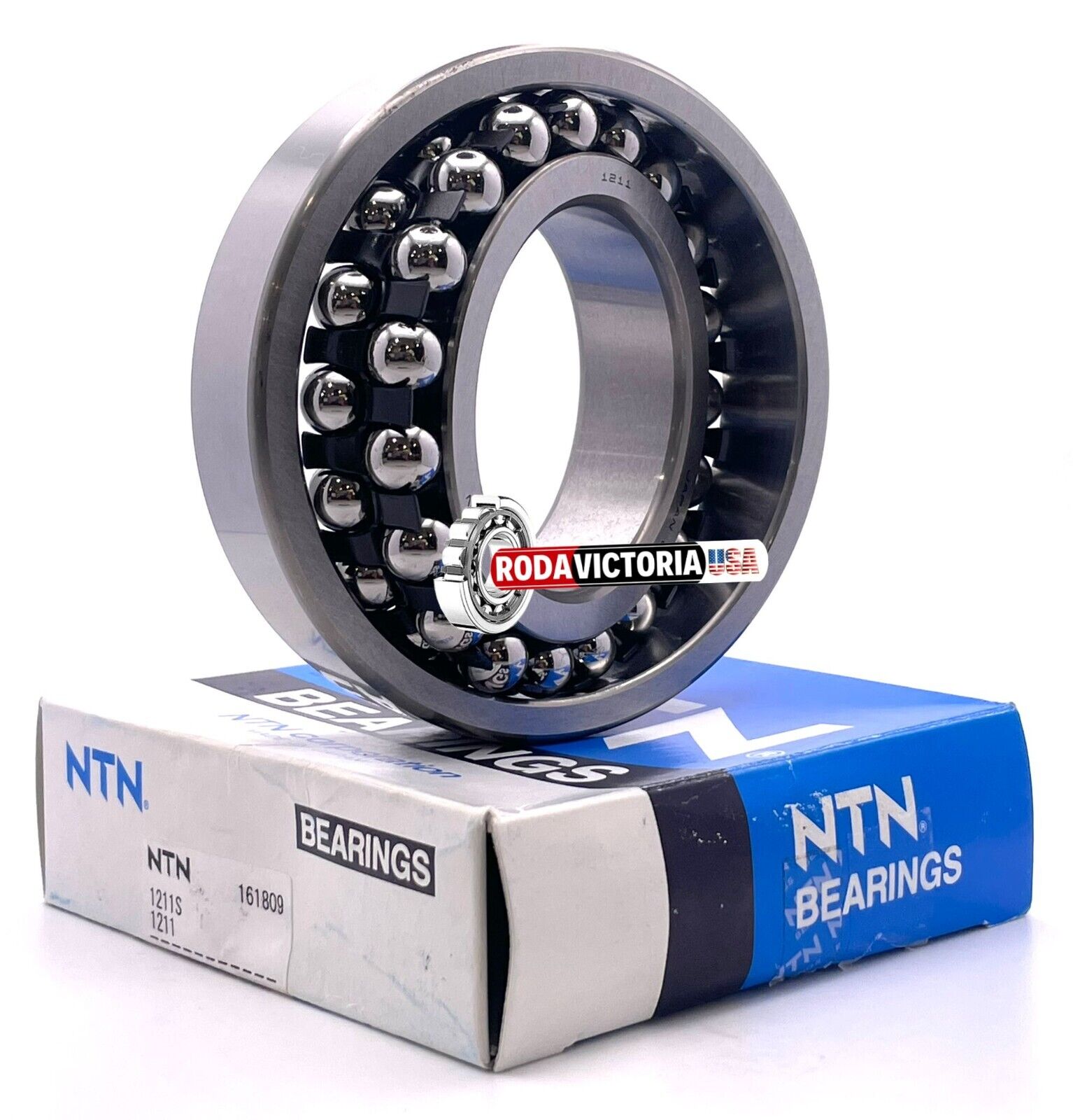 NTN 1211S Self-aligning ball bearings Size (mm) : 55x100x21 - Image 2