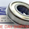 NACHI JAPAN 6307 ZZNR C3 Roller Bearing Metal shielded Snap Ring (Timken 307KDG)