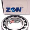 ZEN 16007 Deep Groove Ball Bearing, Open, No Seals 35x62x9 mm