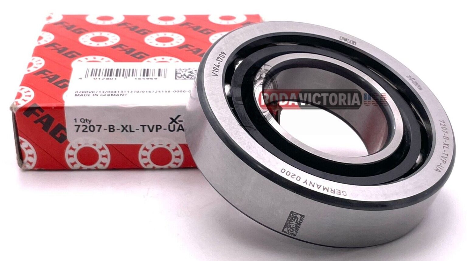 FAG (7207-B-XL-TVP-UA) Bearings SINGLE ROW ANGULAR CONTACT BALL ...