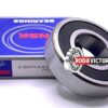 NSK JAPAN 6307 VV DEEP GROOVE BALL BEARING, RUBBER SEALD 35x80x21 mm