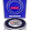 NSK JAPAN 6307 VV DEEP GROOVE BALL BEARING, RUBBER SEALD 35x80x21 mm - Image 2