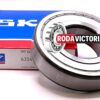 SKF 6314 ZZ/C3 HT Deep Groove Ball Bearing, Metal Shielded 70x150x35 mm