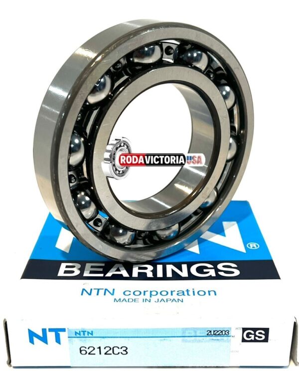 NTN JAPAN 6212 CM OPEN NO SEALS Deep Groove Ball Bearings 60x110x22mm - Image 3