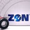 ZEN R6 2RS C3 EMQ Deep Groove Ball Bearing, Rubber Sealed  3/8"x7/8"x9/32"
