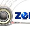 ZEN 6201 8 ZZ DEEP GROOVE BALL BEARING, METAL SHIELDED 6201-1/2 465898 1/2"x32x10mm - Image 3