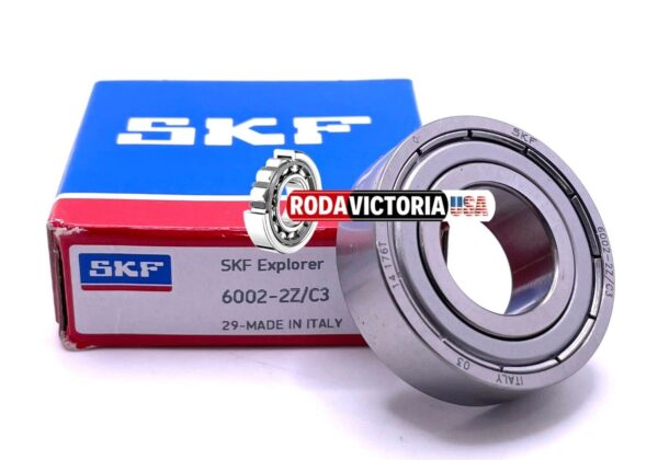 SKF 6002 ZZ Bearing - (15x32x9 mm) SAME DAY SHIPPING!!! 6002-ZZ