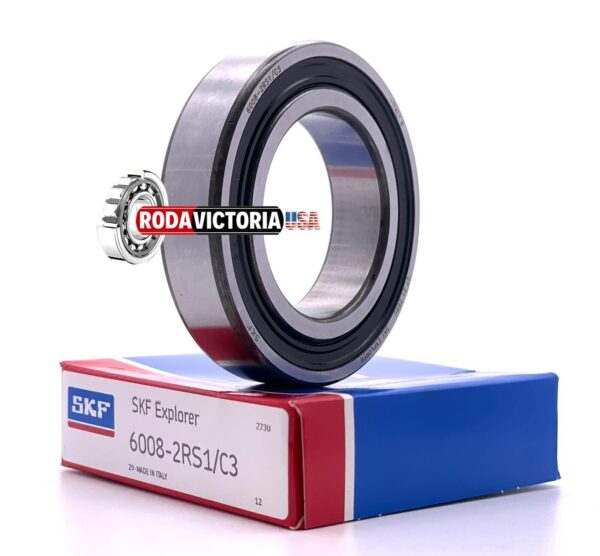 SKF 6008-2RS1 C3 Deep Groove Ball Bearings 40x68x15 mm SAME DAY SHIPPING !!!! - Image 3