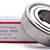 6004-ZZ/LHT23, SKF Brand 6004 ZZ Double Shield, 20x42x12 mm SAME DAY SHIPPING!!!