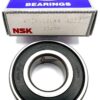 NSK R12 VV C Rubber Seals Ball Bearing 3/4"x 1-5/8"x 7/16" R12-2RS EE6 2RS