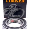 TIMKEN 6009-2RS 45x75x16mm Timken USA Rubber Sealed Deep Groove Ball Bearing - Image 3