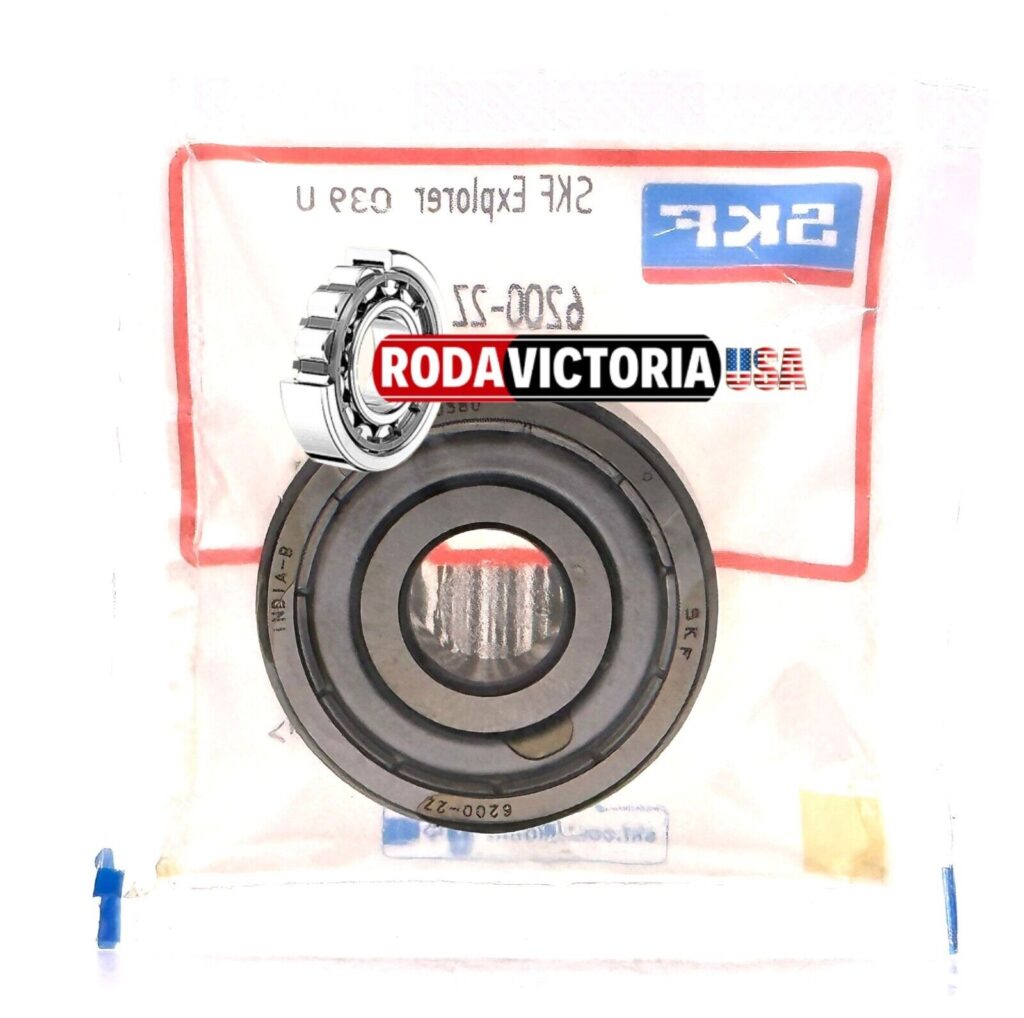 NSK 6200 ZZ C3 Deep Groove Ball Bearing - Metal Shielded, 10x30x9 Mm (Made In Poland)
