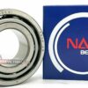 5206 Nachi Double Row Angular Contact Bearing Japan OPEN, NO SEALS 3206