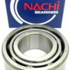 5206 Nachi Double Row Angular Contact Bearing Japan OPEN, NO SEALS 3206 - Image 3