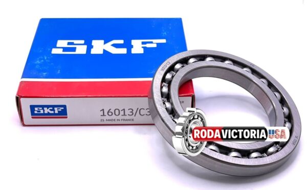 SKF 16013 C3 Deep Groove Ball Bearings 65x100x11mm.