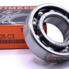TIMKEN 6205 C3 Bearing 25x52x15(mm) *OPEN No Seals or Shields* SAME DAY SHIPPING - Image 2