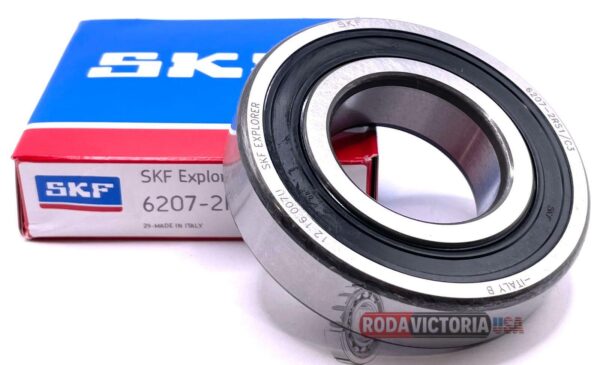 SKF 6207-2RS1 C3 Deep Groove Ball Bearings 35x72x17 mm 6207 DDU 100% GENUINE SKF