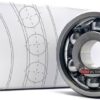 ZEN 6301 Deep Groove Ball Bearing, Open, No Seals 12x37x12 mm - Image 2