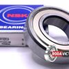 NEW NSK 6207 ZZC3 Deep Groove Ball Bearing, Metal Shielded 35x72x17 mm