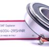 6004-2RSNR Deep Groove SKF Open Bearing W/Snap Ring 20x42x12mm 6004-2RS-NR