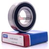 SKF W6205 2RS1/C3 Deep Groove Ball Bearing, Rubber Sealed 25x52x15 mm Stainless Steel