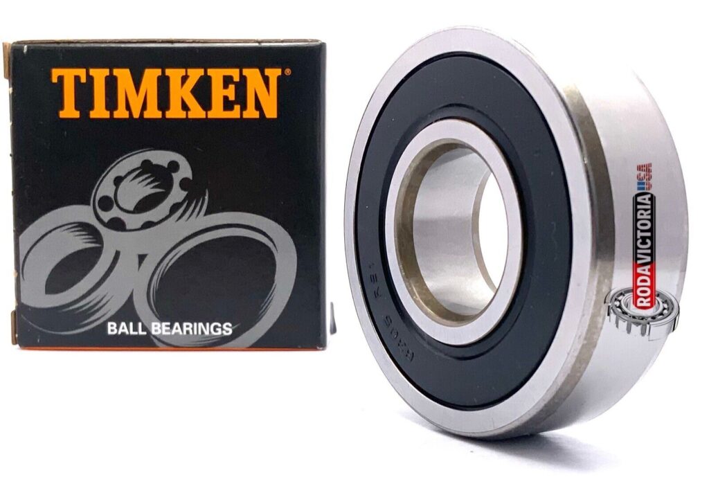 Roulements à Billes Timken 6305-2RS – Double Joint Caoutchouc, 25x62x17 Mm, Pack De 2