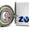 ZEN 1628 ZZ DEEP GROOVE BALL BEARING, METAL SHIELDED 5/8"x1 5/8"x1/2"